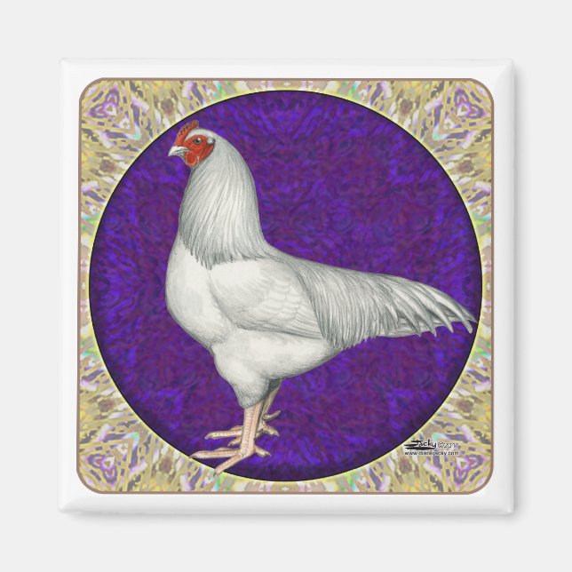 Imán Ixworth Rooster (Frente)