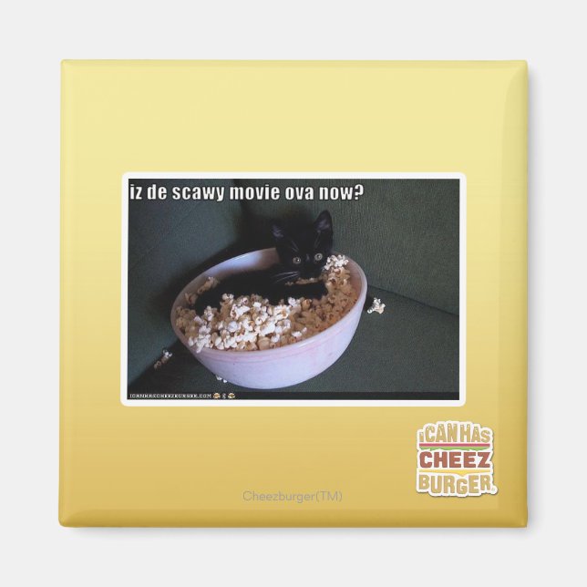 Imán ¿Iz de scawy film ova ahora? (Frente)