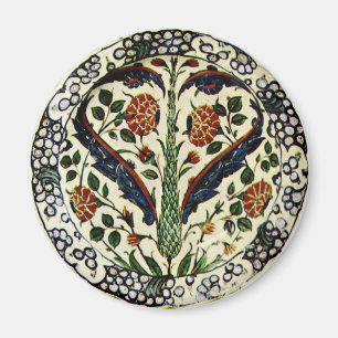 Imán Iznik Feather Heart Magnet
