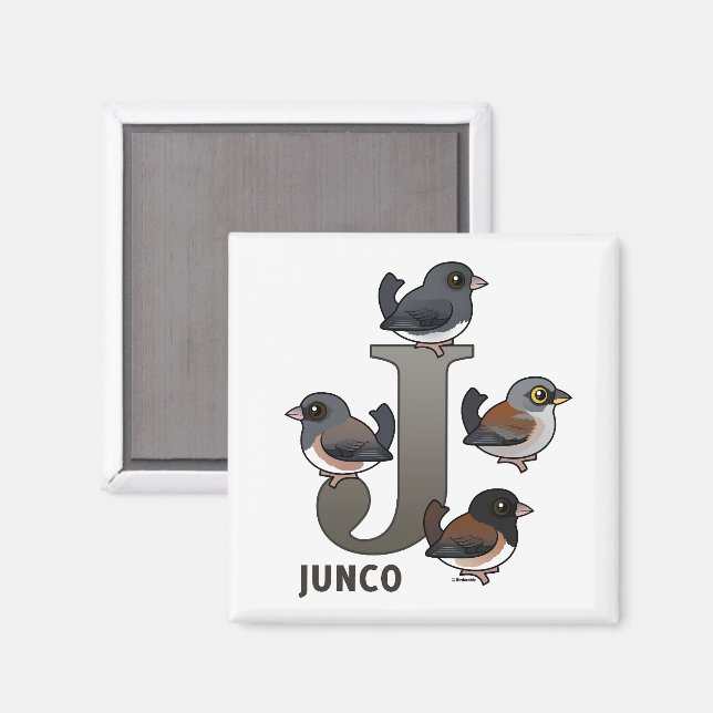 Imán J es para Junco (Anverso/Reverso)