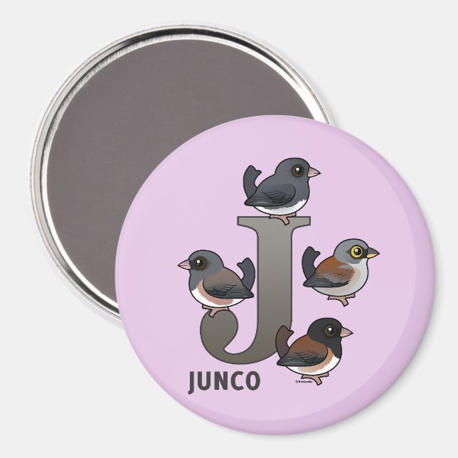 Imán J es para Junco (Anverso/Reverso)