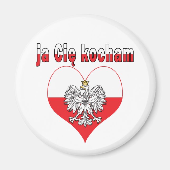 Imán ja Cie kocham Eagle Heart (Frente)