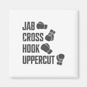 Imán Jab Cross Hook Uppercut Funny Entrenamiento de ent
