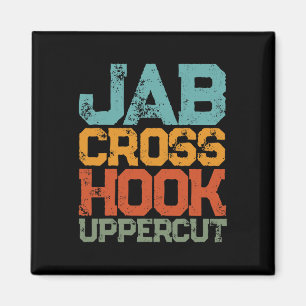 Imán Jab Cross Hook Uppercut Mujeres Y Hombres Camisas 