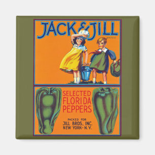 Imán Jack & Jill Florida Peppers