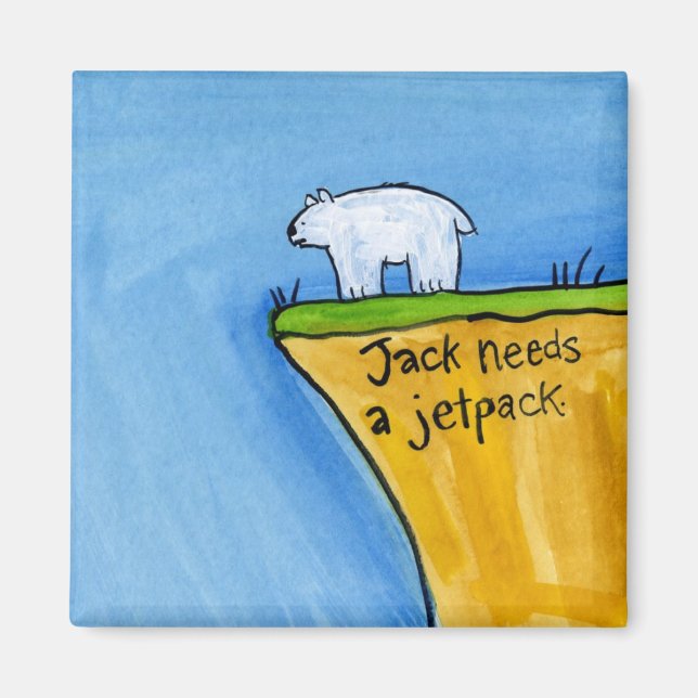 Imán Jack necesita un paquete Jet (Frente)