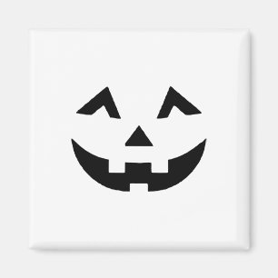 Imán Jack O Lantern Face Pumpkin Eyelashes Halloween Co