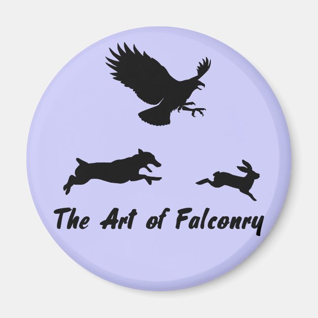 Imán Jack Russel y Falconry (Frente)