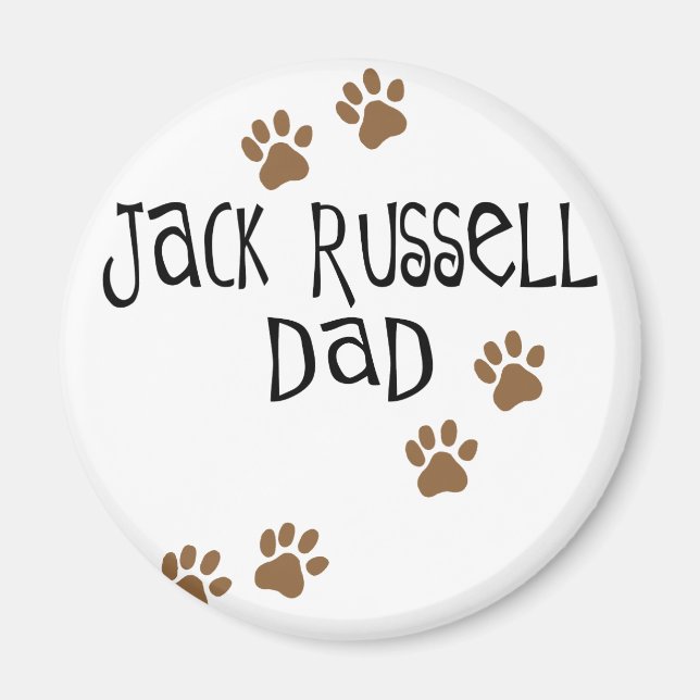 Imán Jack Russell Dad (Frente)
