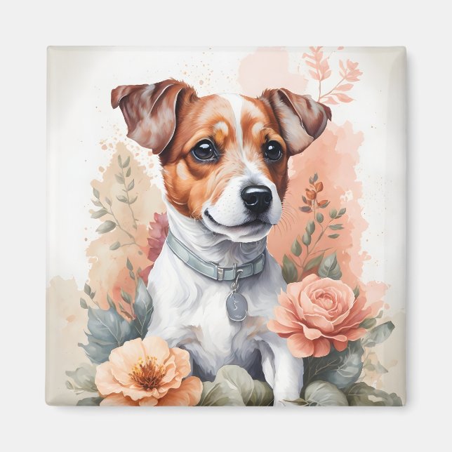 Imán Jack Russell Terrier Puppy (Frente)