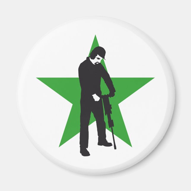 Imán jackhammer worker (Frente)