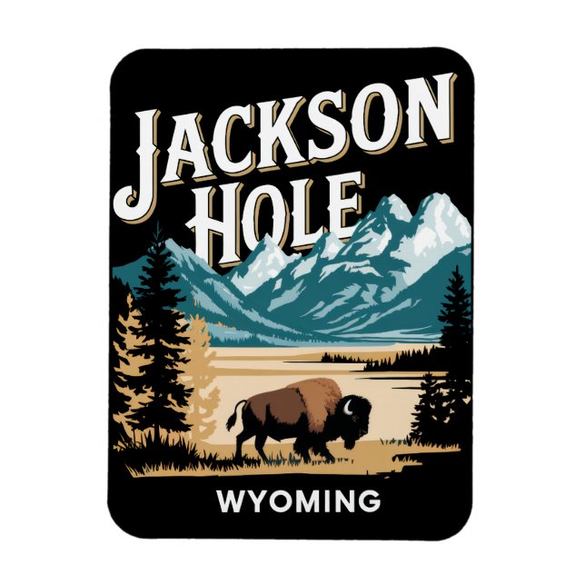 Imán Jackson Hole (Vertical)