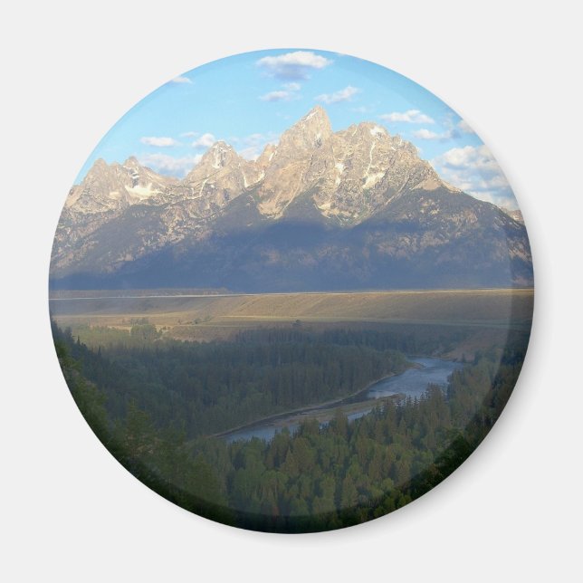 Imán Jackson Hole Mountains (Grand Teton National Park) (Frente)