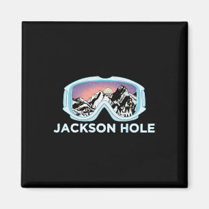 Imán Jackson Hole Ski Design Jackson Hole