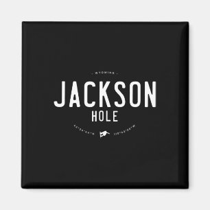 Imán Jackson Hole Wyoming Gráfica en problemas Sn