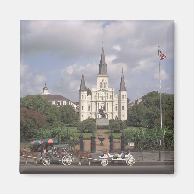 Imán Jackson Square New Orleans (Frente)