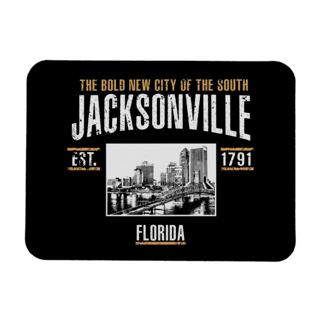 Imán Jacksonville (Horizontal)