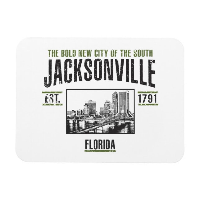 Imán Jacksonville (Horizontal)