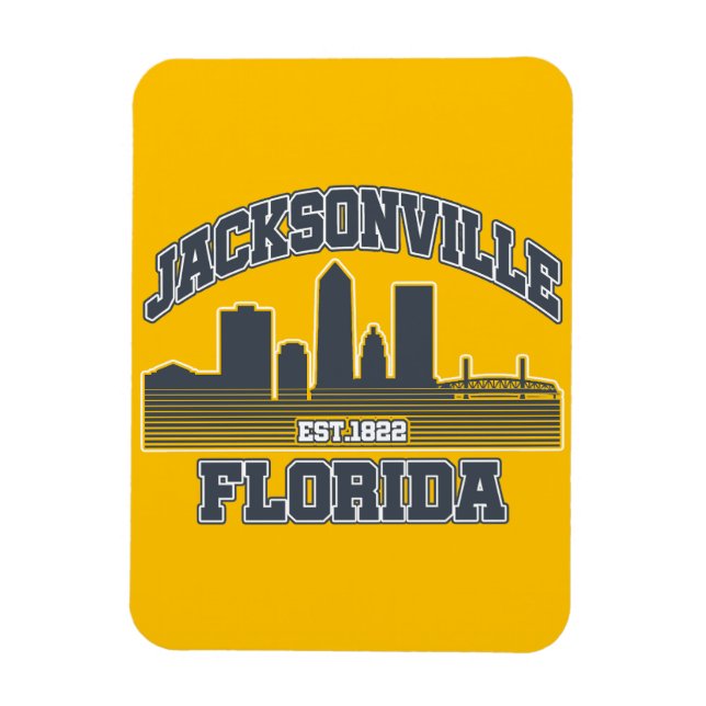 Imán Jacksonville, Florida (Vertical)