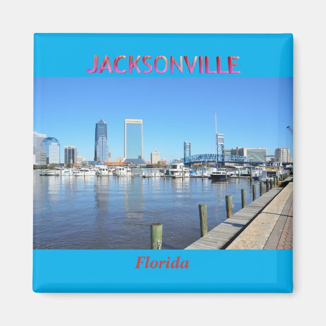 Imán Jacksonville Florida (Frente)