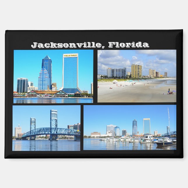 Imán Jacksonville, Florida (Anverso)