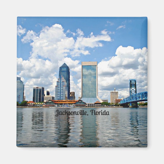 Imán Jacksonville, Florida (Frente)