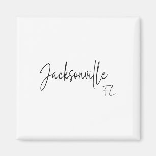 Imán Jacksonville Florida Ca Retro