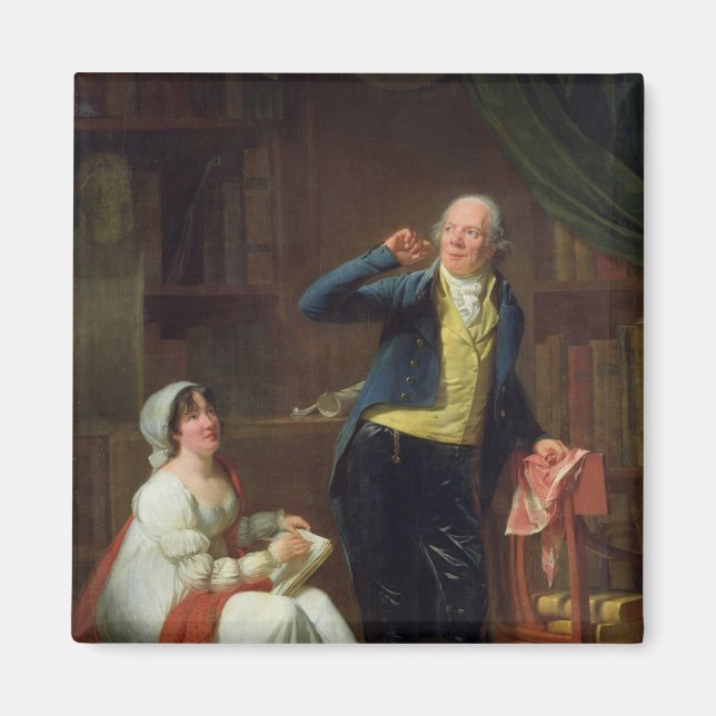 Imán Jacques Delille y su esposa, 1802 (Frente)
