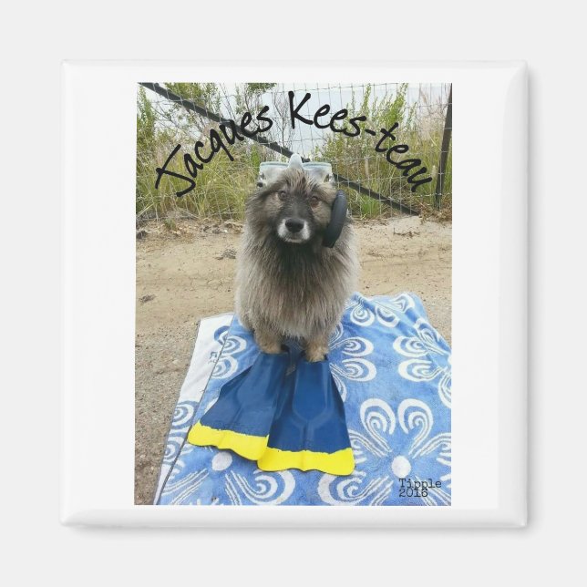 Imán Jacques Kees-teau (Frente)