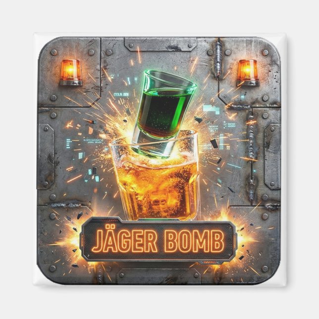 Imán Jäger Bomb Energy Drop (Frente)