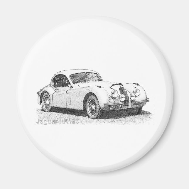 Imán Jaguar (Frente)