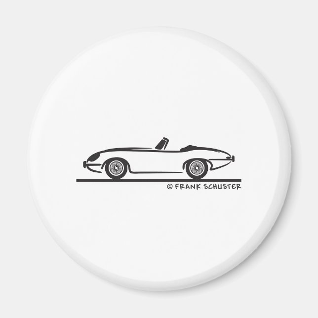Imán Jaguar E-Type (Frente)