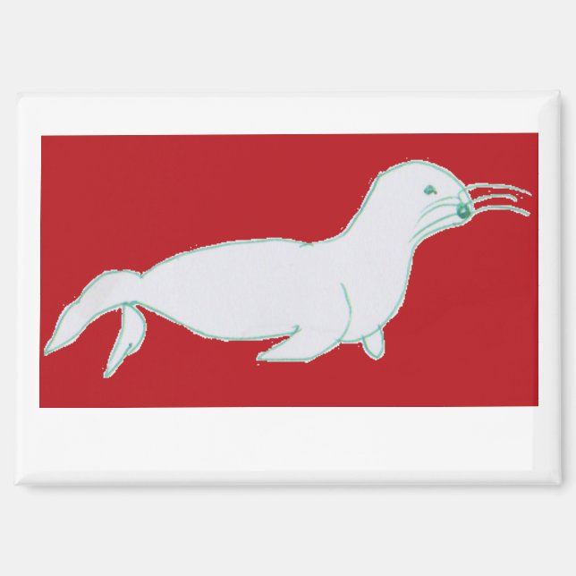 Imán Jake Seal Magnet (Anverso)