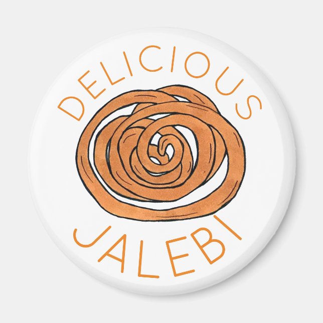 Imán Jalebi Sur de Asia dulce del Medio Oriente de la I (Frente)