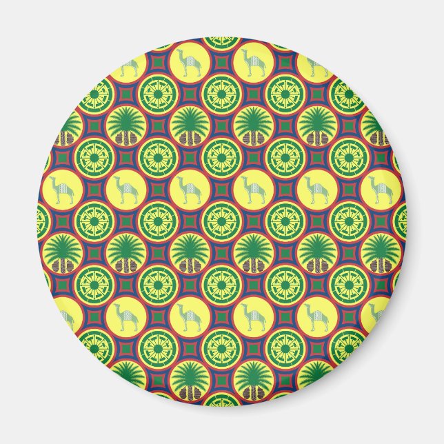 Imán Jamahiri ® Libya | Africa Pattern  (Frente)
