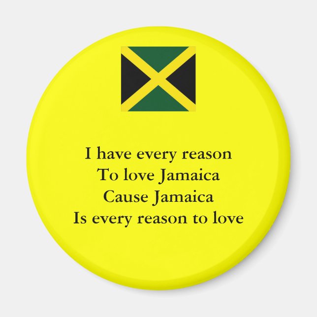 Imán jamaica (Frente)