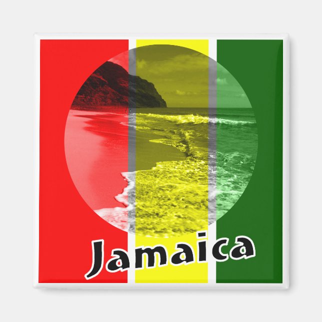 Imán Jamaica (Frente)
