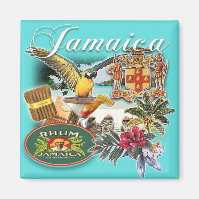 Imán jamaica (Frente)