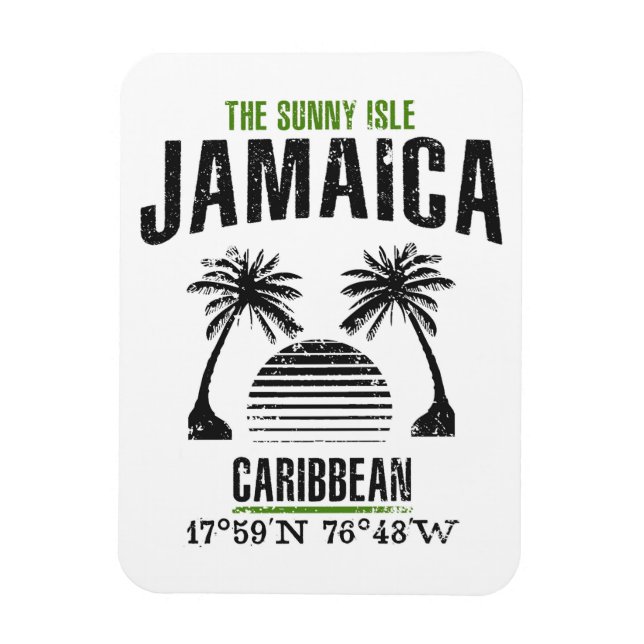 Imán Jamaica (Vertical)