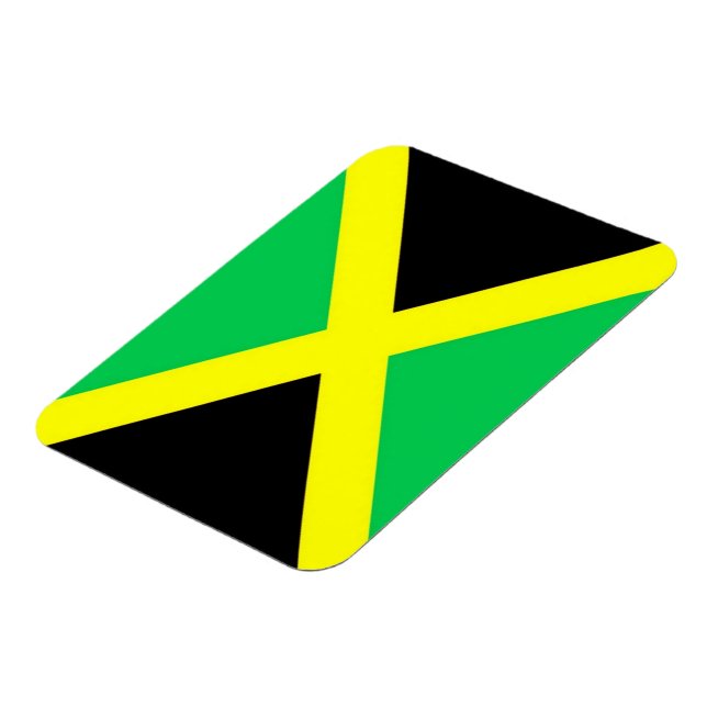 Imán Jamaica - Bandera - (Lado Izquierdo)