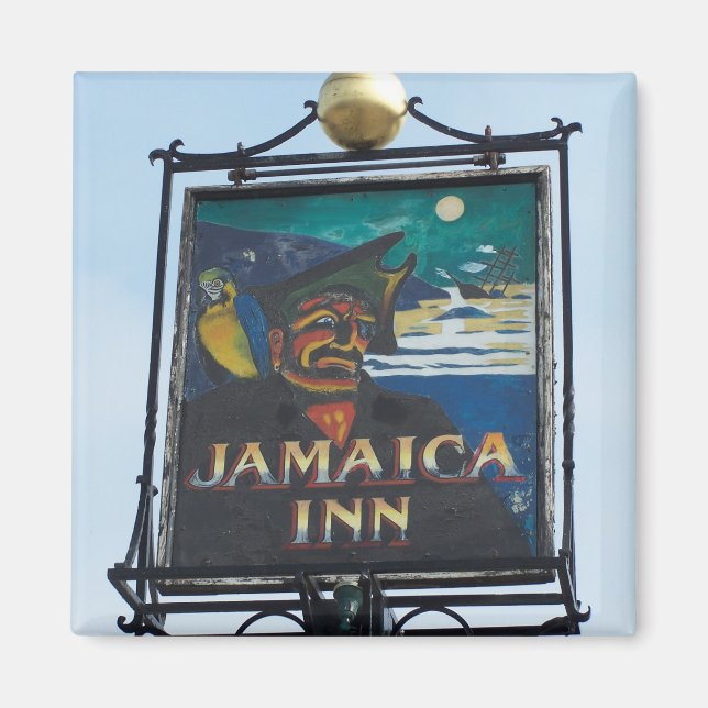 Imán Jamaica Inn Pub Rótulo PhotoMagnet (Frente)