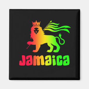 Imán Jamaica Rasta Lion