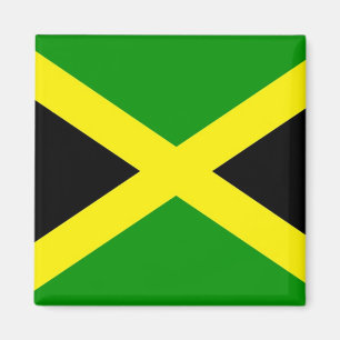 Imán jamaicano de la bandera
