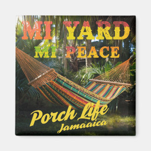 Imán jamaicano Mi patio Mi paz