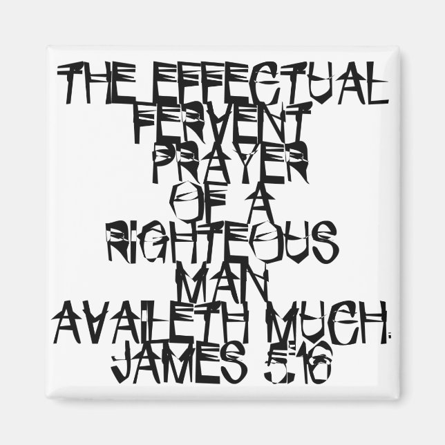Imán James 5:16 (Frente)