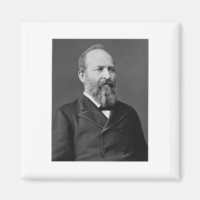 Imán James Garfield 20 (Frente)