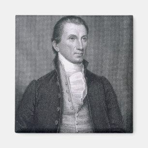Imán James Monroe, grabado por Asher Brown Durand (1796