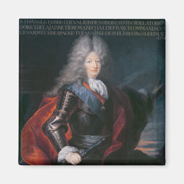 Imán James Stuart Fitzjames Primer duque de Berwick (Frente)