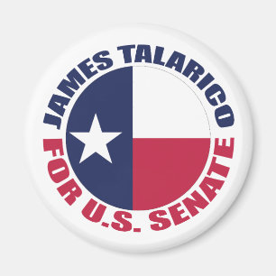 Imán James Talarico para el Senado de EE. UU. Bandera d