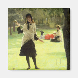 Imán James Tissot Croquet, c.1878